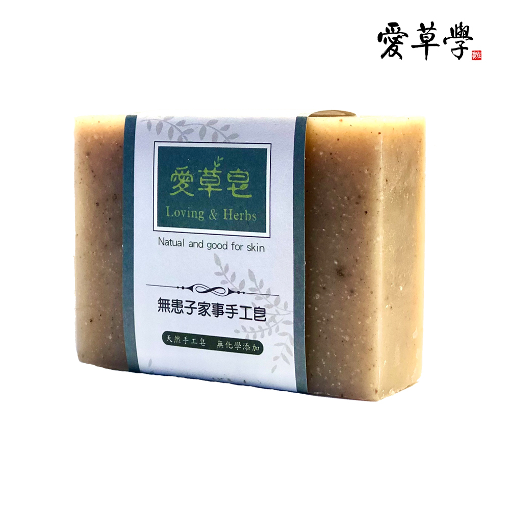 愛草學  無患子家事皂*2入-100g*2