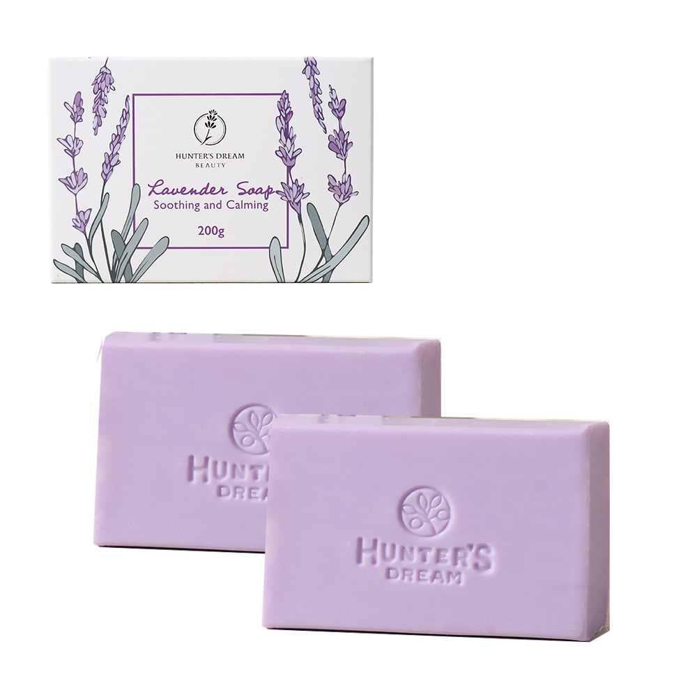 Hunter‘s Dream 獵人谷之夢 澳洲Hunter‘s Dream 獵人谷之夢 皇家薰衣草精油皂(4入組 200g/盒) 即期品-2027年5月到期