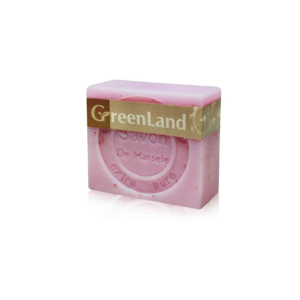 GreenLand 綺緣 橄欖油玫瑰馬賽皂90g(20入)