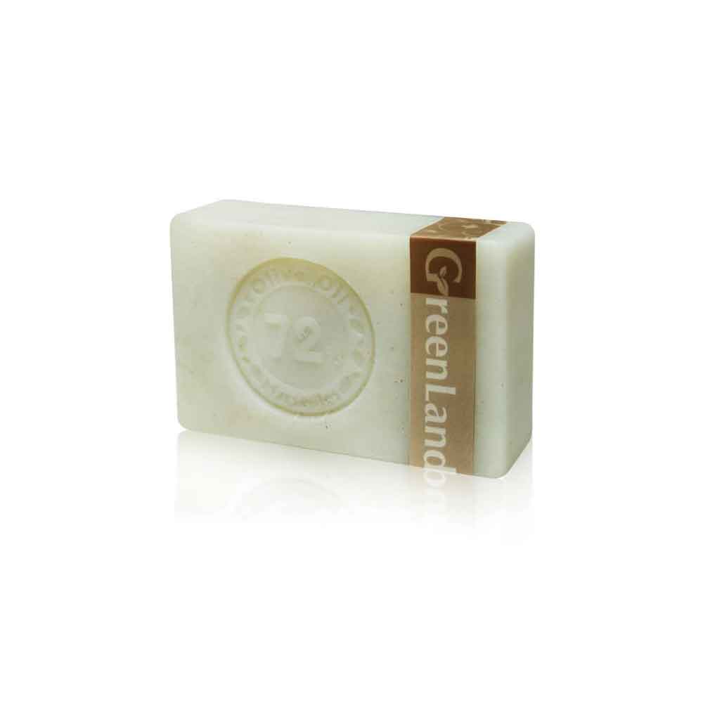 GreenLand 綺緣 橄欖油核桃去角質馬賽皂120g(20個)