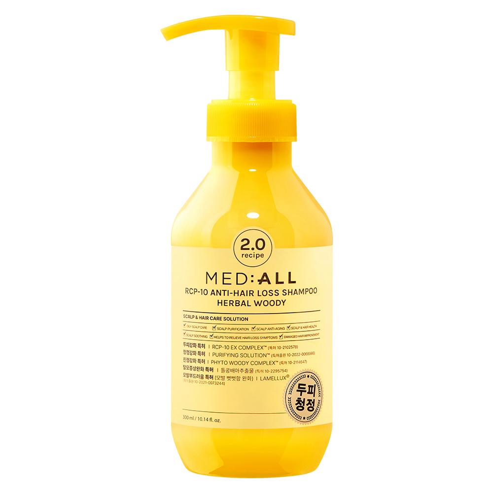 MEDALL RCP-10 Anti Hair Loss 頭皮清潔洗髮露-木質調 300ml　