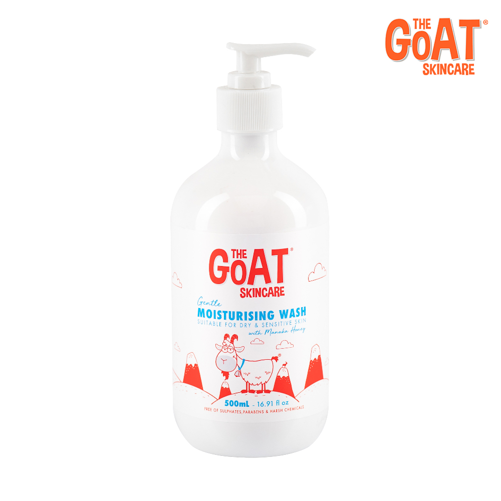 The Goat 澳洲頂級山羊奶 溫和保濕沐浴乳 500ml(麥盧卡蜂蜜)