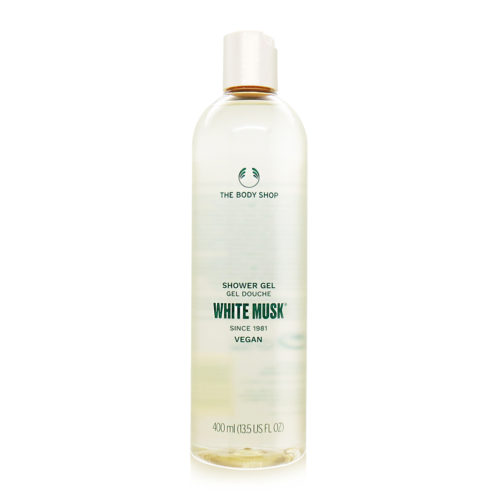 The Body Shop 美體小舖 白麝香沐浴膠(400ML)-國際航空版