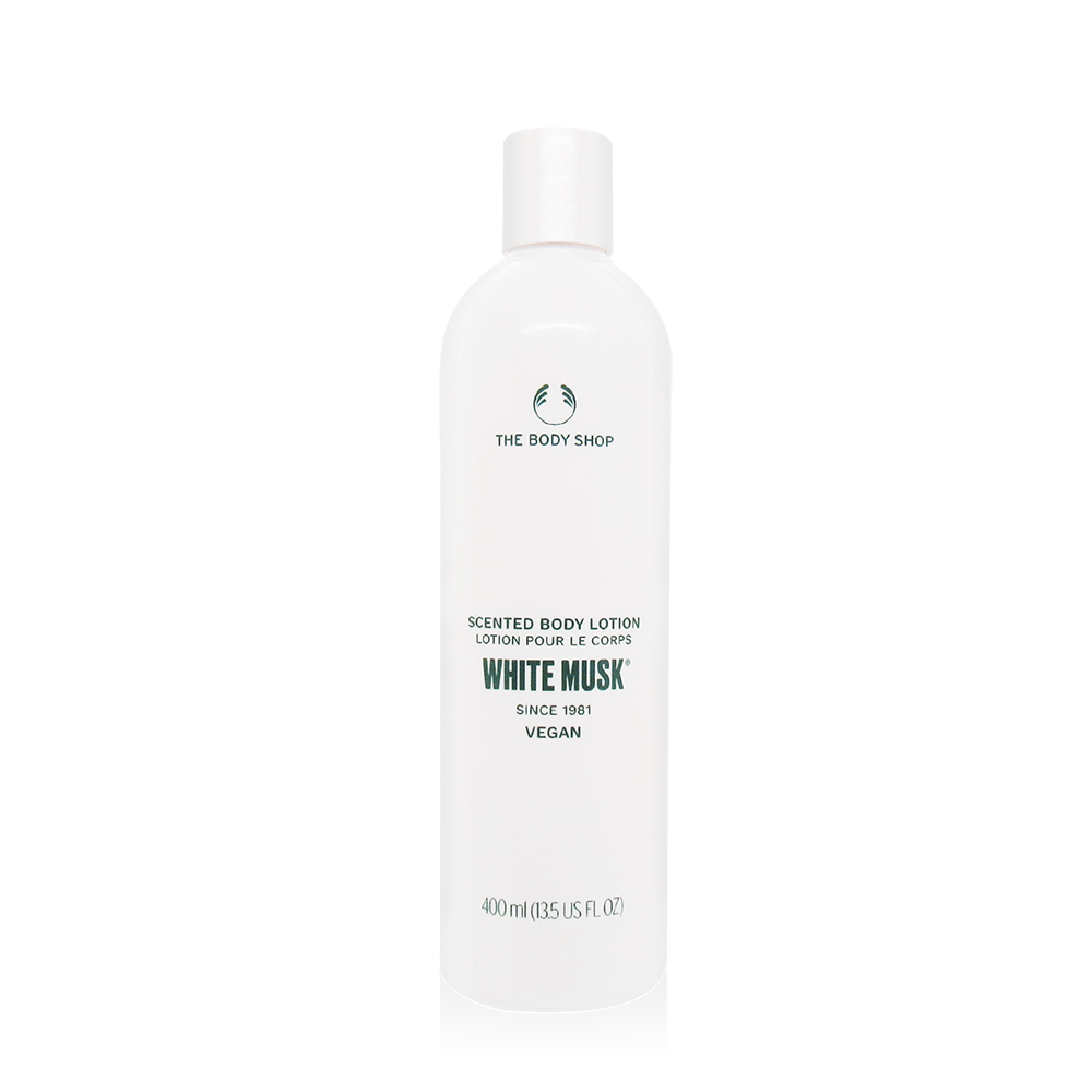 The Body Shop 美體小舖 白麝香身體潤膚乳(400ml)-國際航空版