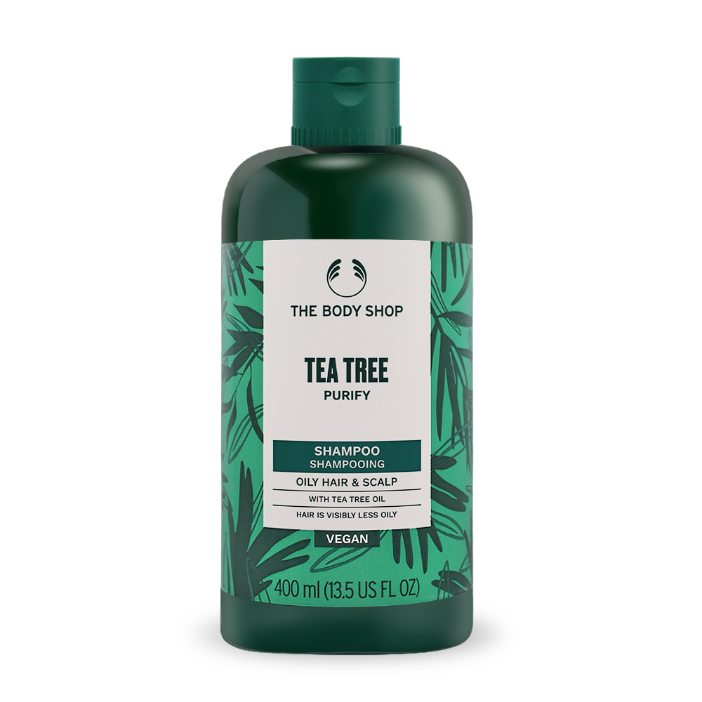 The Body Shop 美體小舖 茶樹淨化洗髮精(400ml)-國際航空版