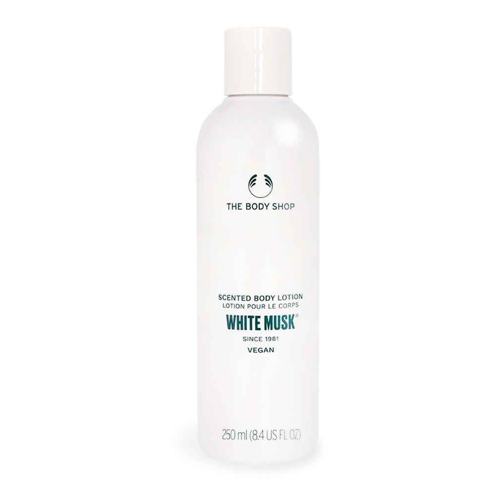 The Body Shop 美體小舖 白麝香身體潤膚乳(250ml)-國際航空版