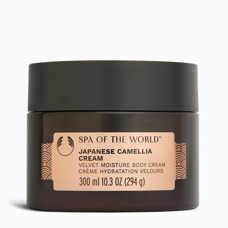 The Body Shop 美體小舖 日本SPA山茶花鎖水美膚霜-300ML