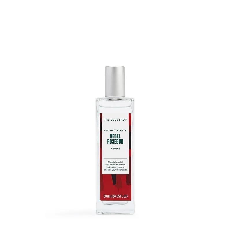 The Body Shop 美體小舖 叛逆絲絨玫瑰花蕾&琥珀EDT香水-50ML