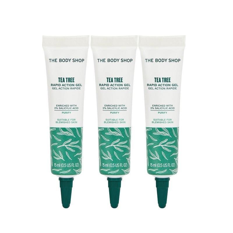 The Body Shop 美體小舖 茶樹淨膚修復凝膠3入組(期間限定)