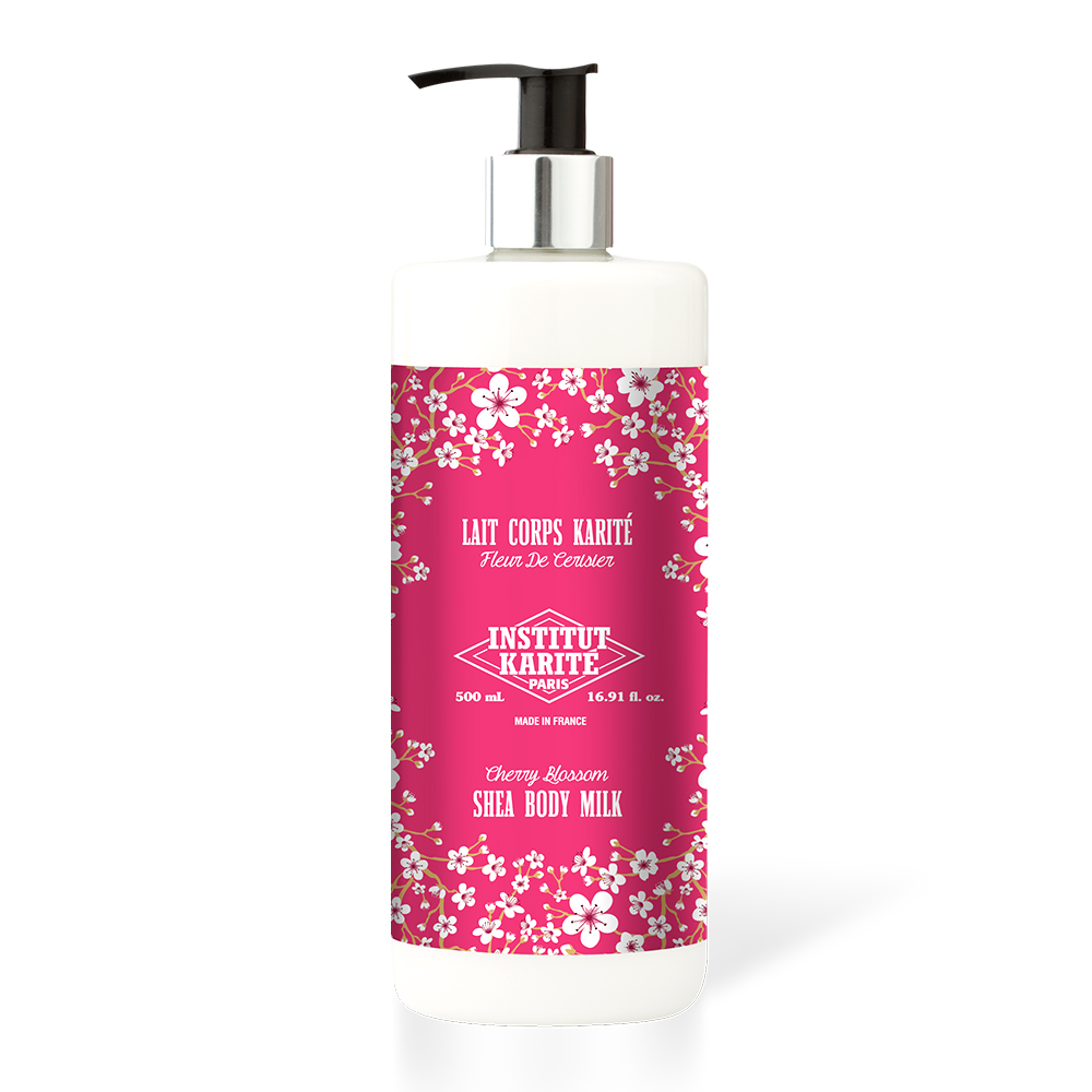 Institut Karite Paris 巴黎乳油木 櫻花保濕美體乳 500ml