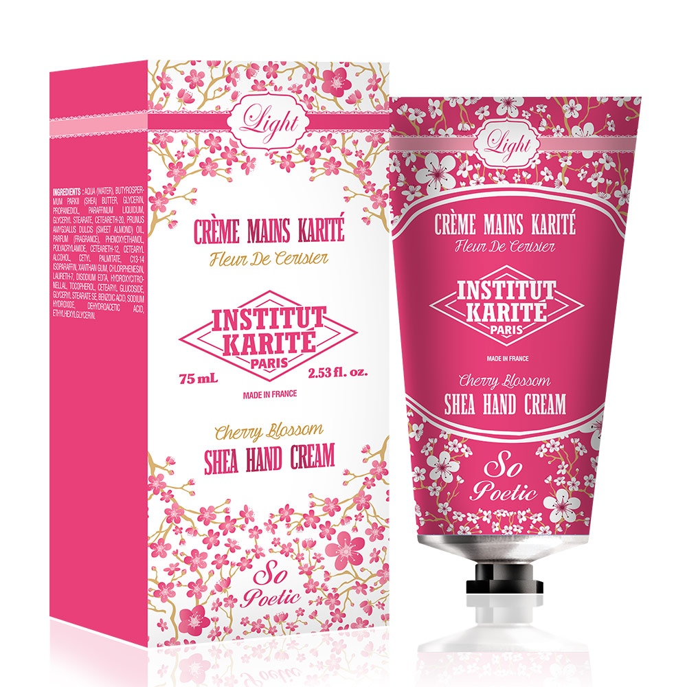 Institut Karite Paris 巴黎乳油木 櫻花護手霜 75ml