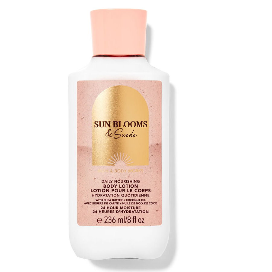 Bath & Body Works BBW 》香水身體乳液【陽光綻放麂皮】Sun Blooms 