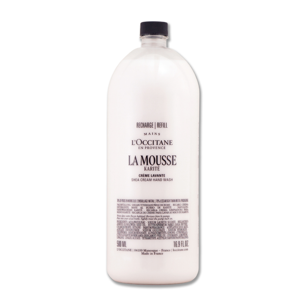 L'OCCITANE 歐舒丹 乳油木保濕潔手乳補充瓶 500ML