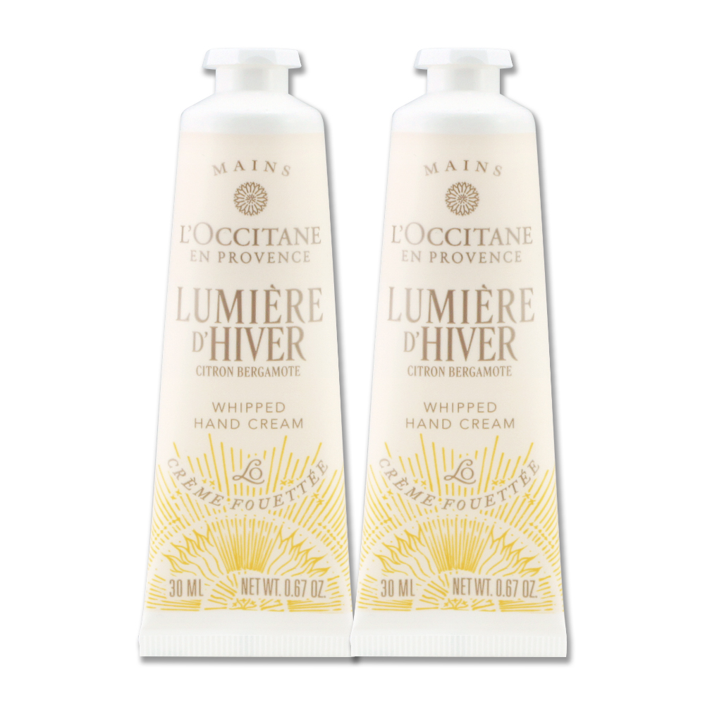 L'OCCITANE 歐舒丹 白晝金橙舒芙護手霜 30ML x 2