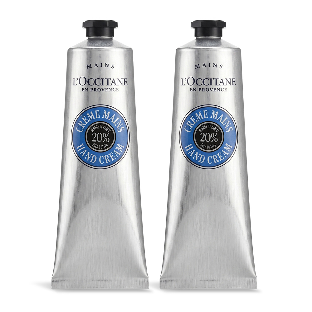 L'OCCITANE 歐舒丹 乳油木護手霜(150ml)X2-全新包裝-百貨公司貨