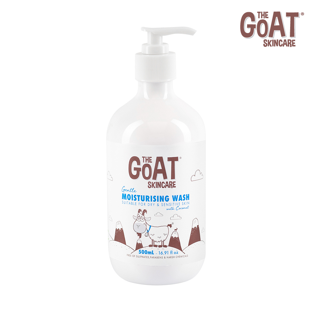 The Goat 澳洲頂級山羊奶 溫和保濕沐浴乳 500ml(椰子)