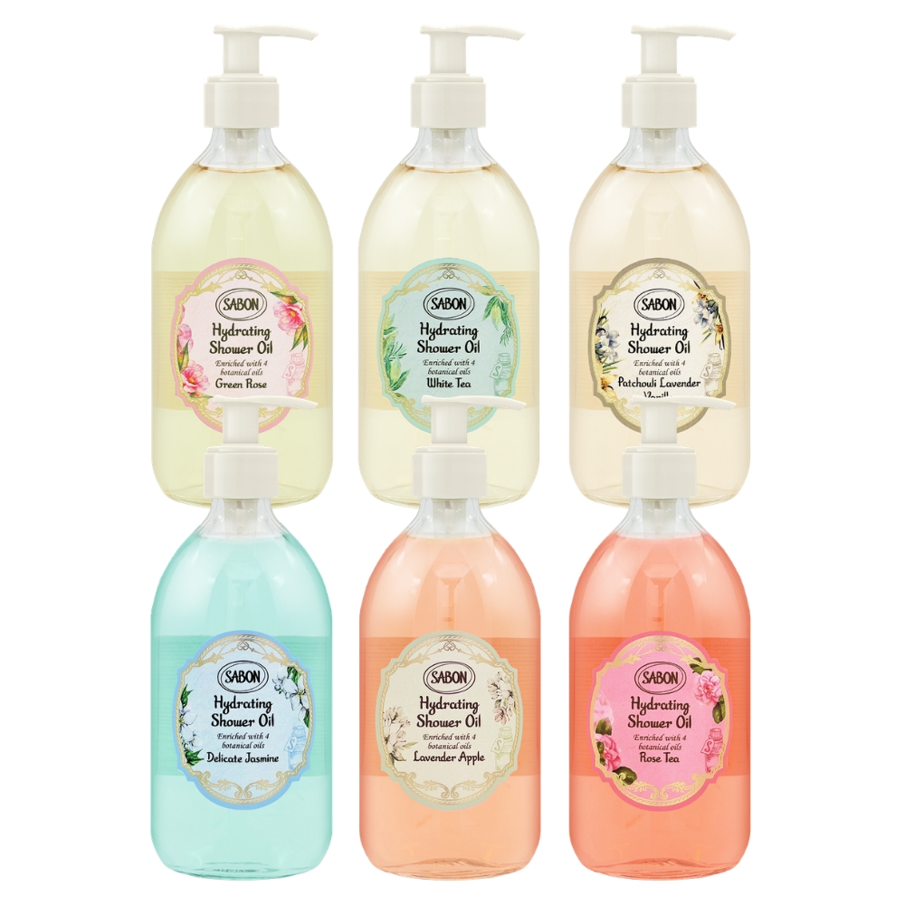 SABON 輕潤沐浴油 500ml (多款任選)