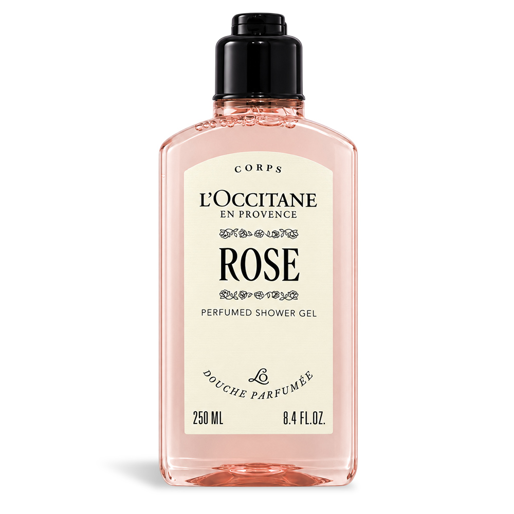 L'OCCITANE 歐舒丹 玫瑰沐浴膠(250ml)-新版-國際航空版