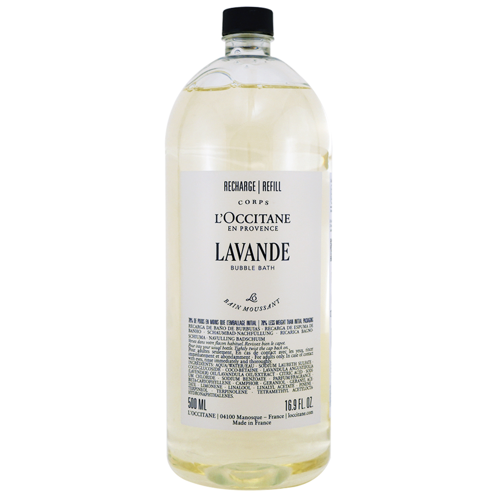 L'OCCITANE 歐舒丹 薰衣草泡泡浴補充瓶 500ML
