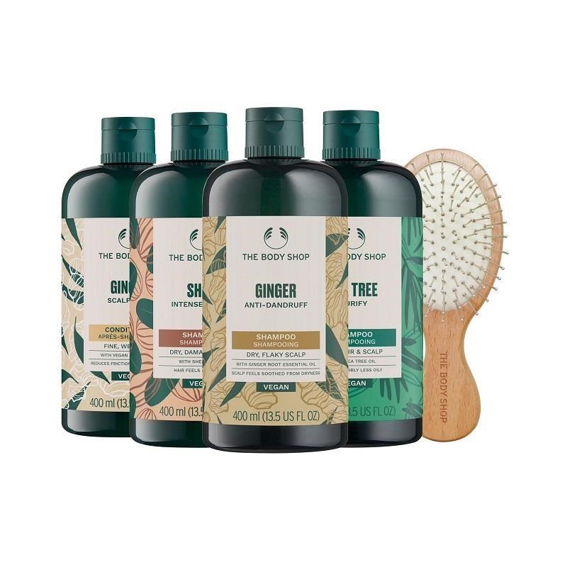 The Body Shop 美體小舖 天然植萃洗護入門組(期間限定)