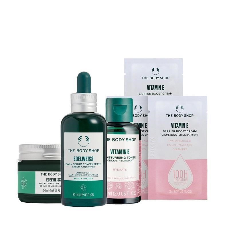 The Body Shop 美體小舖 雪絨花漾顏雙星組(期間限定)