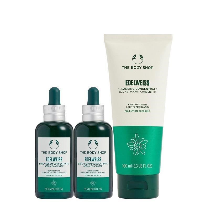 The Body Shop 美體小舖 雪絨花漾顏囤貨組(期間限定)