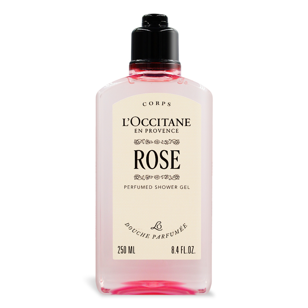 L'OCCITANE 歐舒丹 玫瑰沐浴膠(250ml)-新版-公司貨