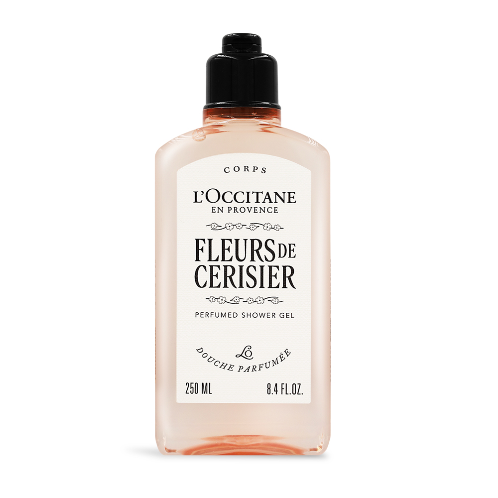 L'OCCITANE 歐舒丹 櫻花沐浴膠(250ml)-新版-國際航空版