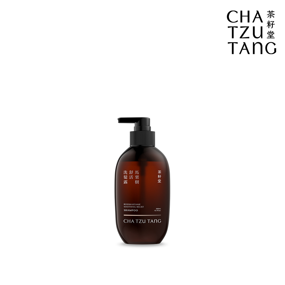 茶籽堂 馬栗樹舒活洗髮露300mL(中性頭皮/乾性頭皮/溫和保濕)