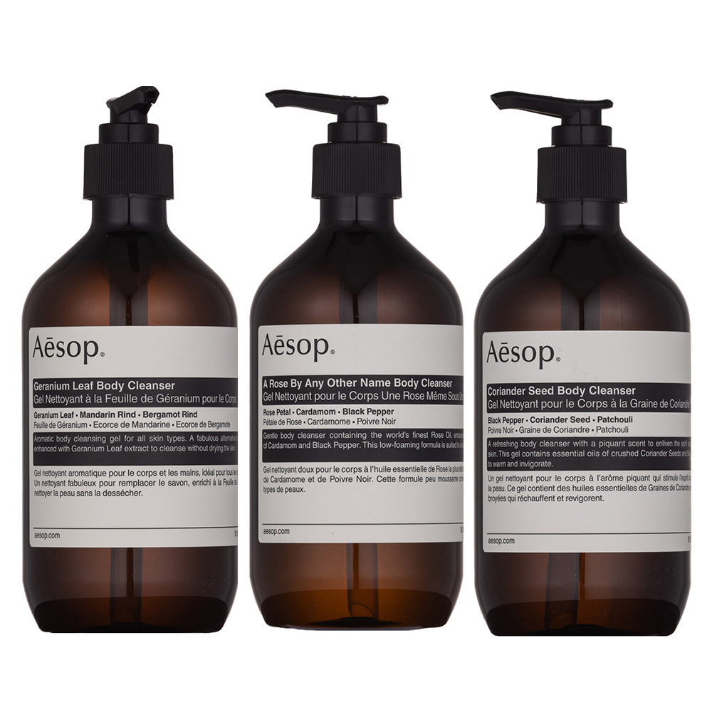 AESOP 玫瑰的名字 身體潔膚露500ml (國際航空版)