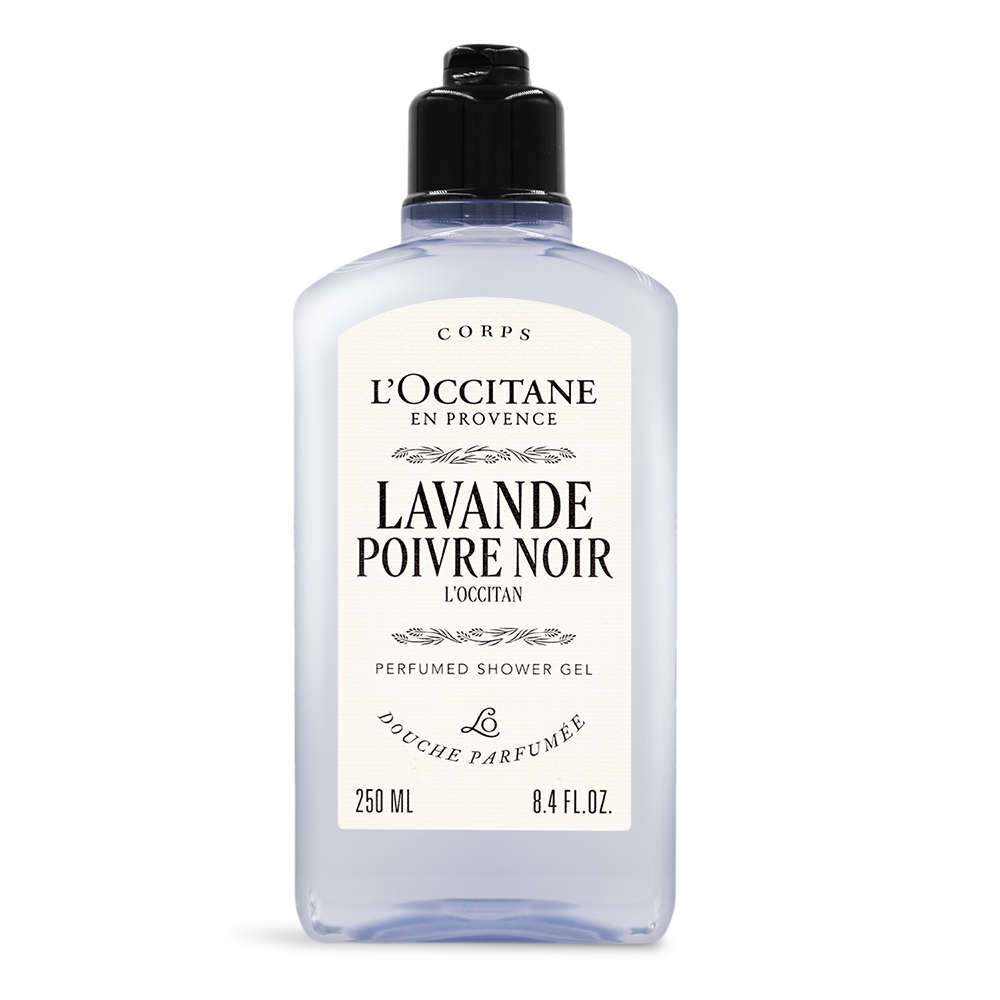 L'OCCITANE 歐舒丹 黑曜薰衣草沐浴膠(250ml)-國際航空版