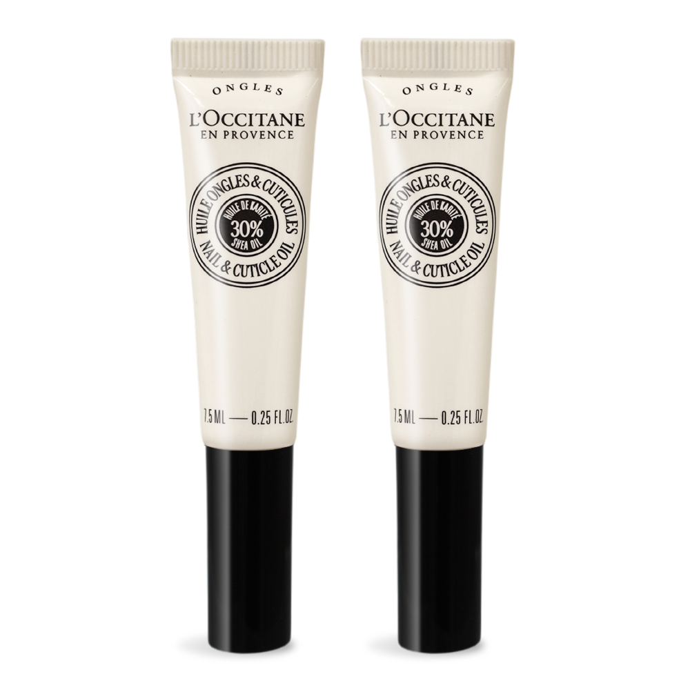 L'OCCITANE 歐舒丹 乳油木指緣修護油(7.5ml)X2-新版-百貨公司貨