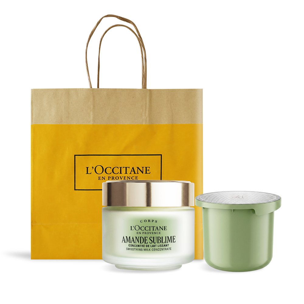 L'OCCITANE 歐舒丹 杏仁極緻緊膚凝霜 1+1 容量組 -送禮自用兩相宜-公司貨