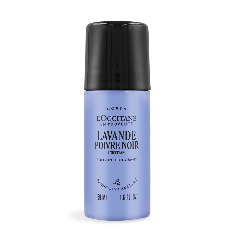 L'OCCITANE 歐舒丹 黑曜薰衣草體香露(50ml)-百貨公司貨