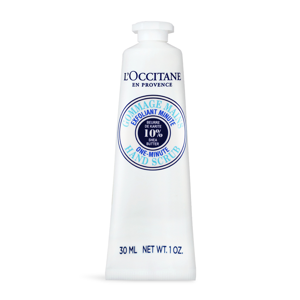 L'OCCITANE 歐舒丹 乳油木去角質美手霜(30ml)-百貨公司貨