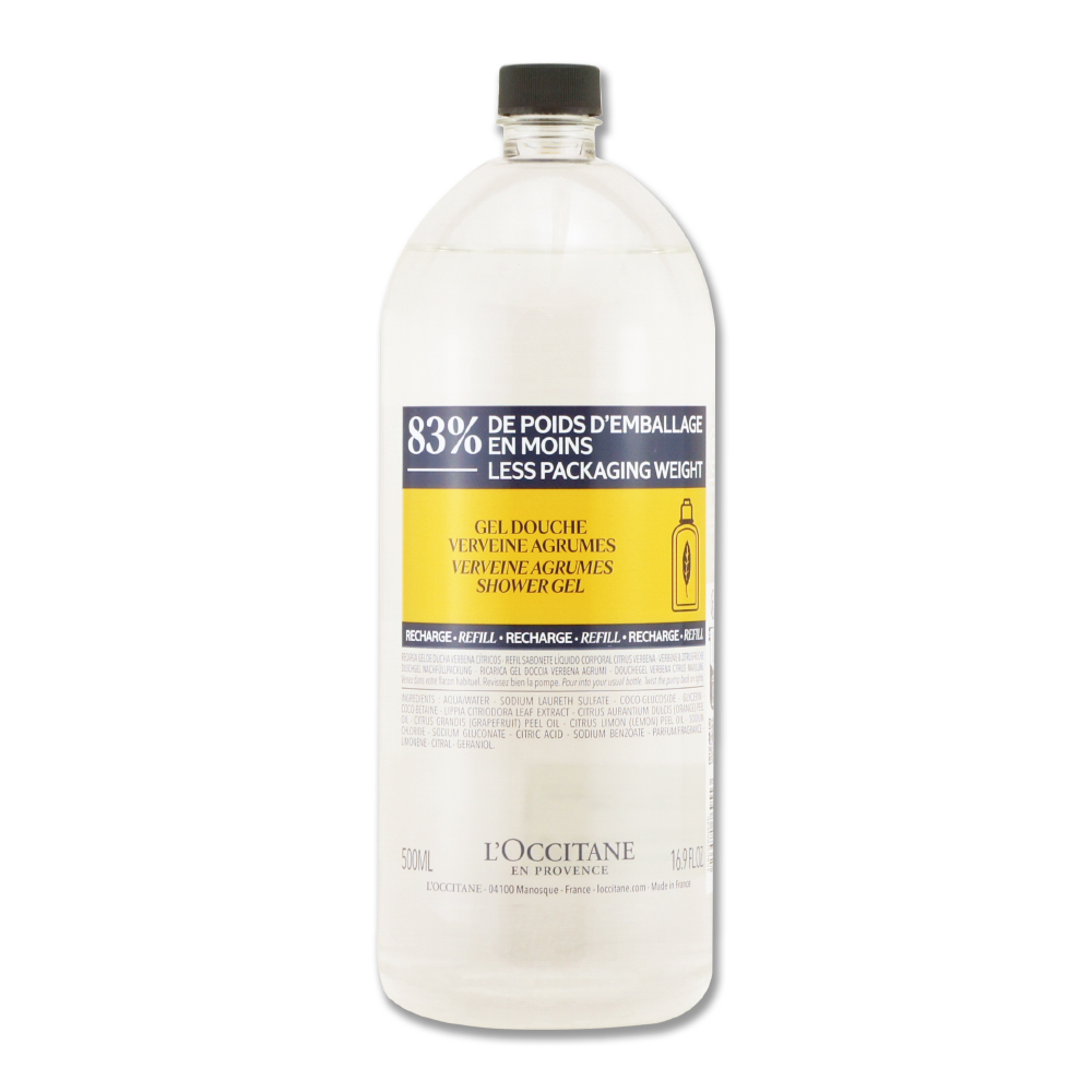 L'OCCITANE 歐舒丹 果漾馬鞭草沐浴膠補充瓶 500ML
