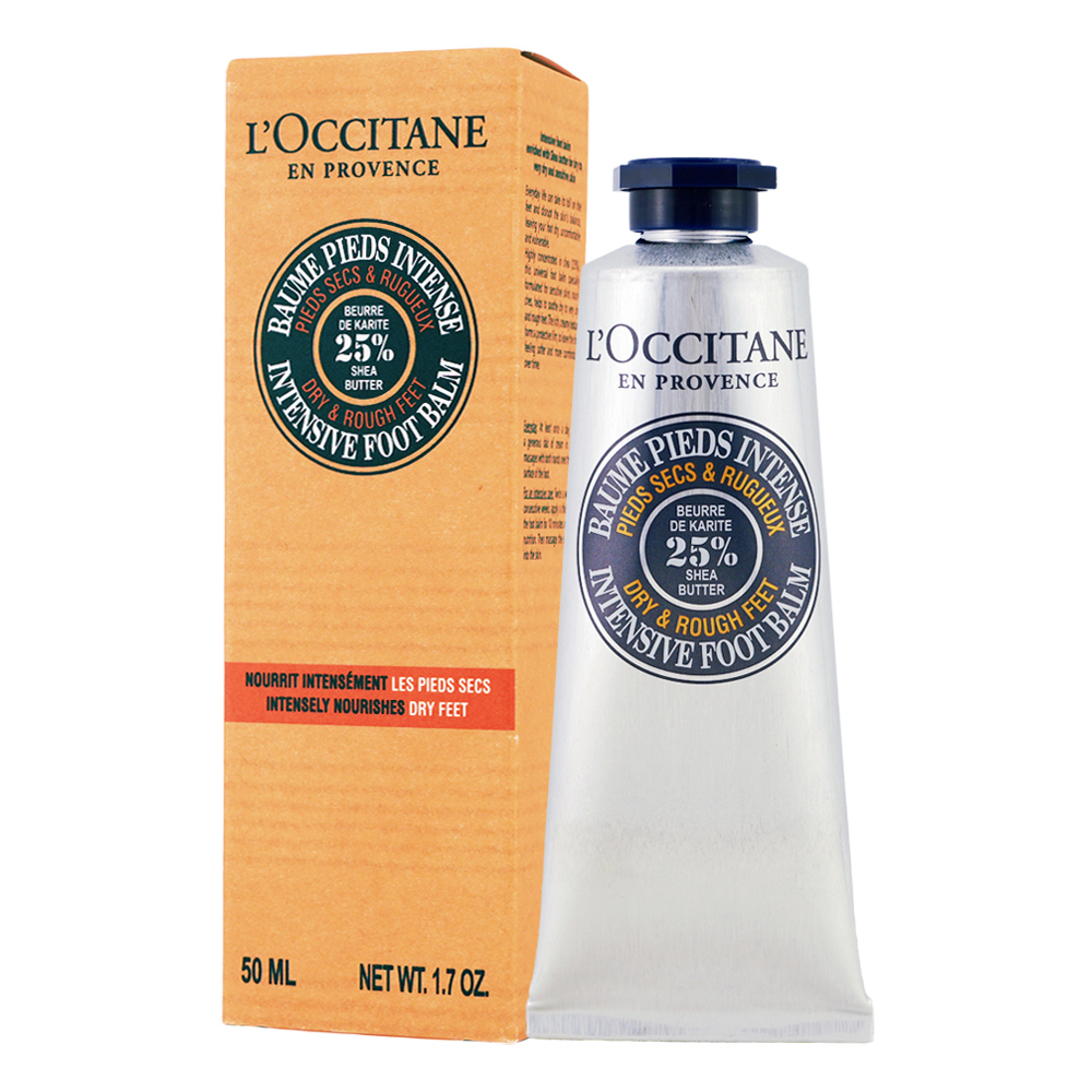 L'OCCITANE 歐舒丹 乳油木密集修護足膜霜 50ML
