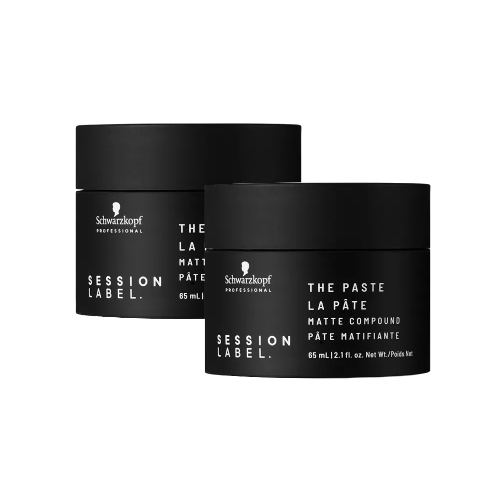SCHWARZKOPF 施華蔻 黑魔髮系列 闇影土 65ml 髮蠟/髮泥 2入組