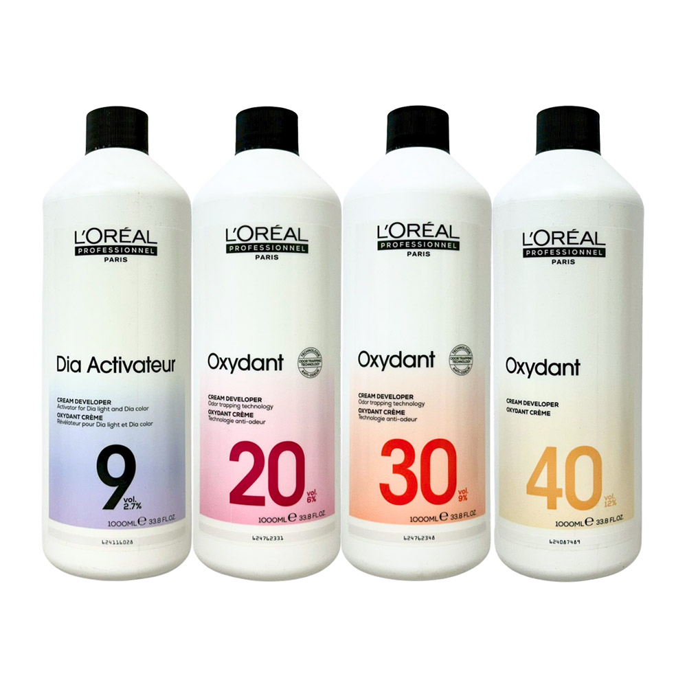 LOREAL PRO 巴黎萊雅 美絲雅 雙氧乳 1000ml 2.7% 6% 9% 12% 上色水 雙氧水 染髮 染劑(任選1入)