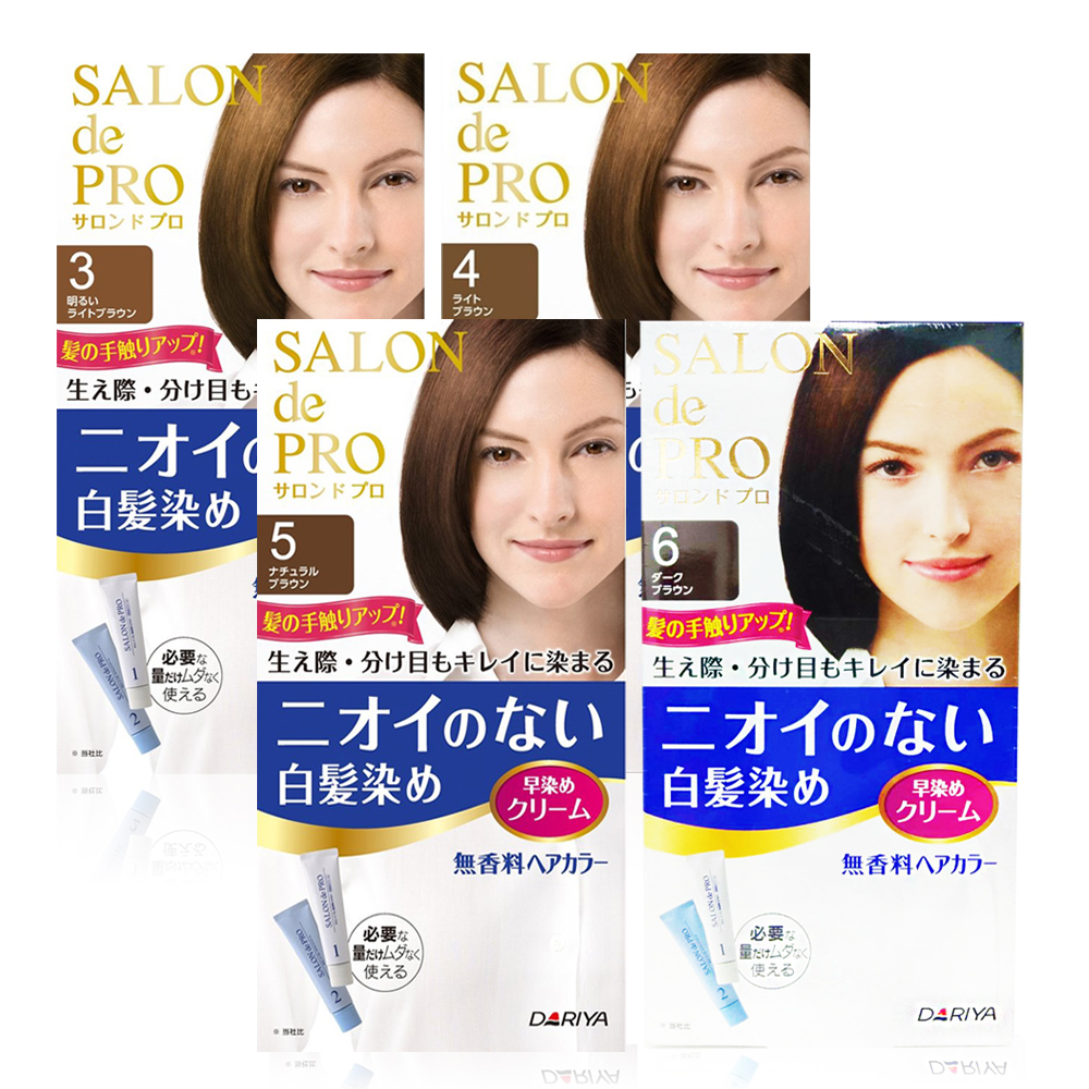 DARIYA 塔利雅 塔莉雅 沙龍級無味型白髮染髮劑 多色任選 40ml+40ml (同款2入)