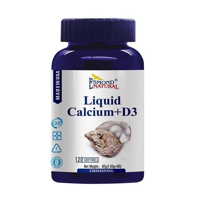 ESMOND NATURAL 愛司盟 液體鈣軟膠囊 120顆 /瓶