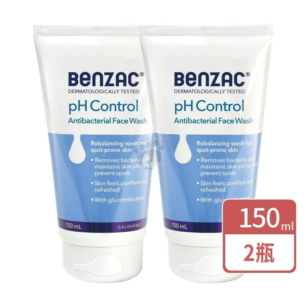 Cetaphil 舒特膚 Benzac倍克荳 抑菌潔面露 X2瓶(150ml/瓶)-洗面乳/敏感肌也適用