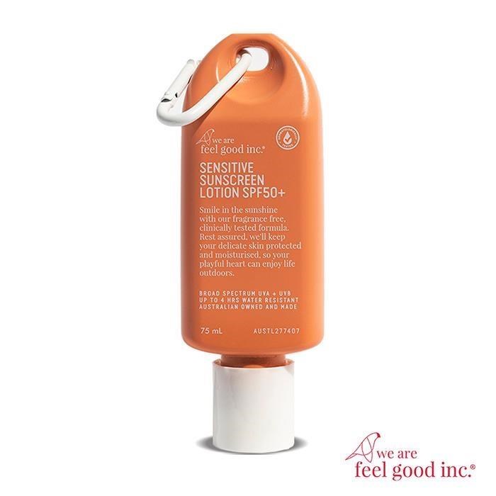 【we are feel good 好感覺】敏感肌專用耐水防曬乳SPF50+ 75ml/瓶