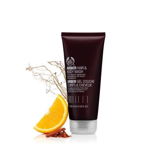 The Body Shop 美體小舖 ARBER身體&頭髮清潔露-200ML