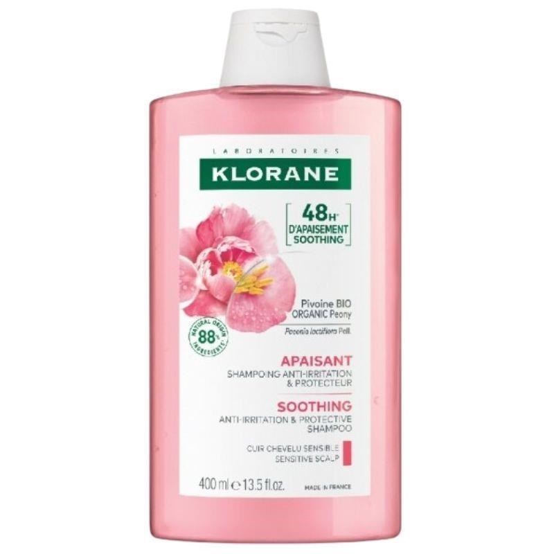 KLORANE 蔻蘿蘭 速效舒敏洗髮精400ml 推廣品