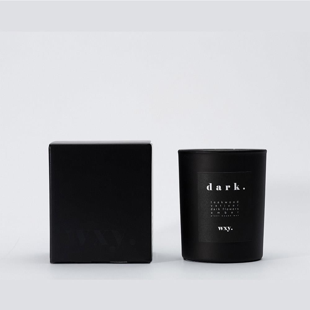 經典黑蠟燭- dark. 柚木 & 岩蘭草 /200g