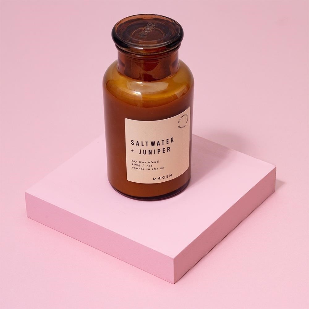 【英國 MAEGEN】Alchemist蠟燭- 海水 & 杜松 /250g