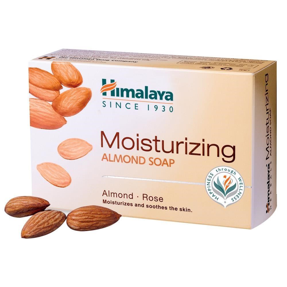 Himalaya 喜馬拉雅 玫瑰杏仁保濕皂 75g 20入