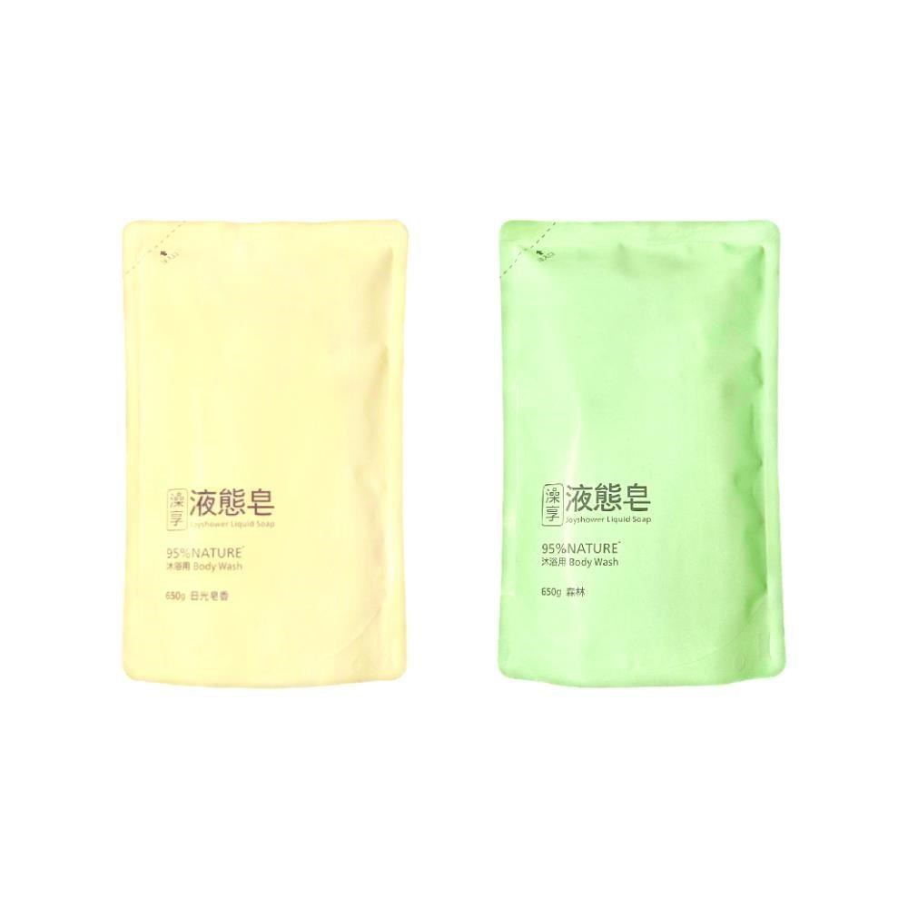 澡享 液態皂沐浴用 補充包650g 一組6包入