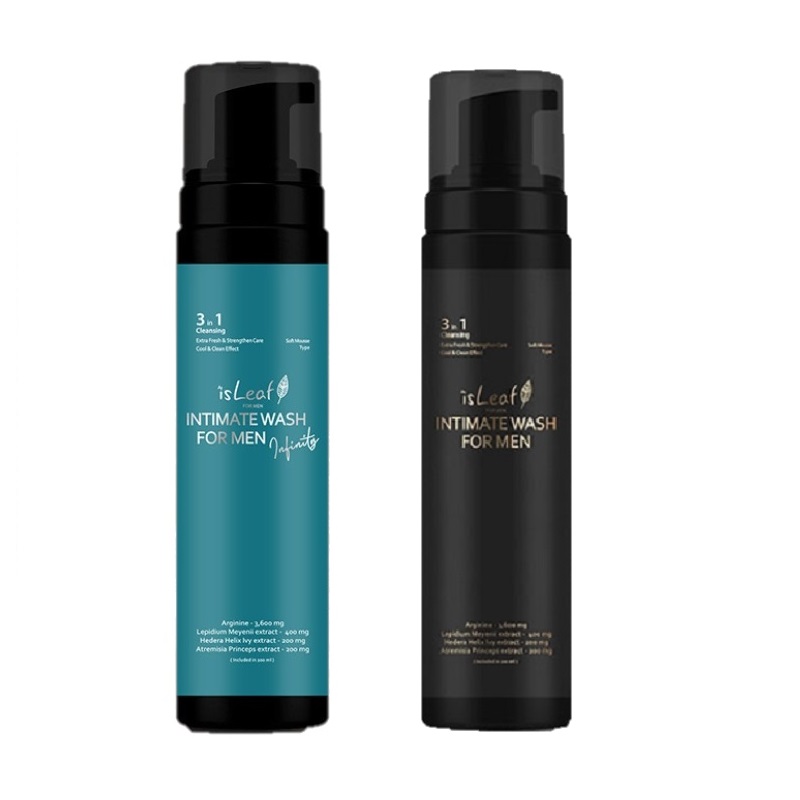 isLeaf 2入超值組 韓國 男性私密激淨慕絲200ml (夏夜微醺+魅惑麋香)